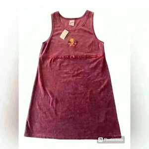 VTG Warner Bros velvet tweetie dress NWT girls youth size XL (14/16)